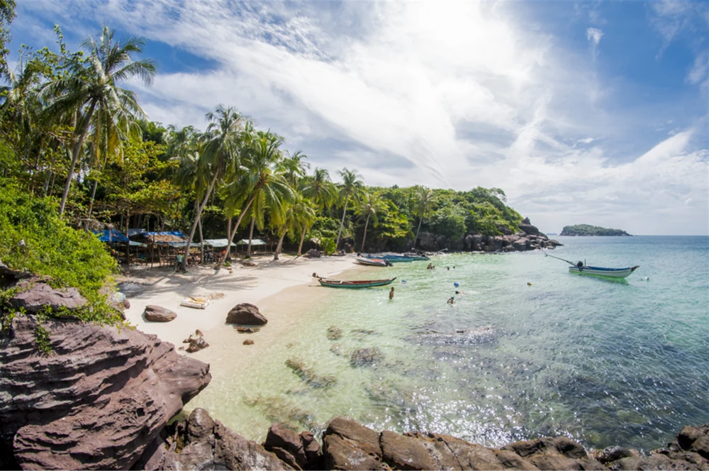 Review tour cano bốn đảo ở Phú Quốc